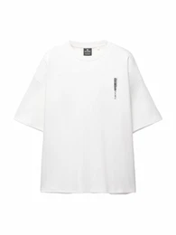 T-Shirt dunkelgrau / schwarz / wei
