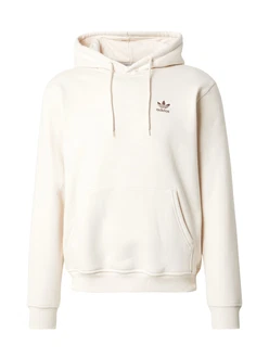 ADIDAS ORIGINALS Sweatshirt Essentials TREFOIL ESSENTIALS HOODIE schoko/wollweiß