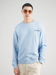 NAPAPIJRI Sweatshirt B-SOVANA marine/taubenblau/orange