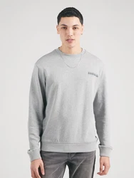 NAPAPIJRI Sweatshirt B-SOVANA marine/taubenblau/graumeliert/orange