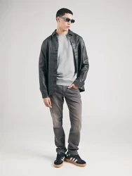 NAPAPIJRI Sweatshirt B-SOVANA marine/taubenblau/graumeliert/orange
