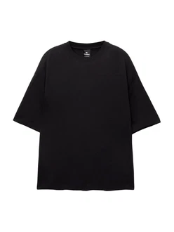 Pull&Bear T-Shirt schwarz