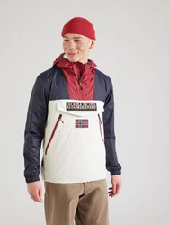NAPAPIJRI Jacke 'RAINFOREST' marine/enzian/blutrot/offwhite