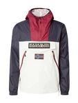 NAPAPIJRI Jacke 'RAINFOREST' marine/enzian/blutrot/offwhite
