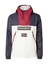 NAPAPIJRI Jacke 'RAINFOREST' marine/enzian/blutrot/offwhite