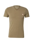Guess T-Shirt oliv/rot/offwhite