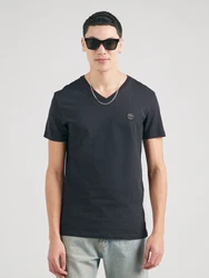 TIMBERLAND T-Shirt 'Dun-Riv' grau/schwarz