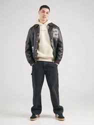 ALPHA INDUSTRIES Sweatshirt Studio Edition helllila/schwarz/offwhite