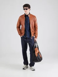 FREAKY NATION Jacke Theis cognac