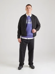 ALPHA INDUSTRIES Sweatshirt Studio Edition Vibe lila/weiß