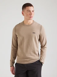BOSS Pullover 'Ever-X' hellbraun