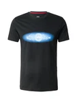 ALPHA INDUSTRIES T-Shirt 'Lightning' neonblau/schwarz/weiß