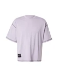 ALPHA INDUSTRIES T-Shirt 'Studio' dunkelgrau/flieder/dunkellila