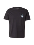 GUESS JEANS T-Shirt hellblau/jade/schwarz/weiß