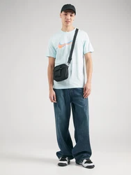 Nike Sportswear T-Shirt SWSH blau/hellblau/dunkelorange