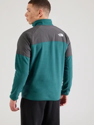 THE NORTH FACE GLACIER Funktionsfleecejacke/Sportpullover dunkelgrau / petrol