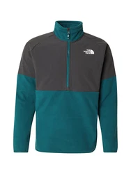 THE NORTH FACE GLACIER Funktionsfleecejacke/Sportpullover dunkelgrau / petrol