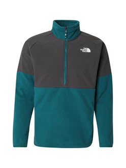 THE NORTH FACE GLACIER Funktionsfleecejacke/Sportpullover dunkelgrau / petrol