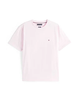 TOMMY HILFIGER T-Shirt 'Ess Seasonal' rosa