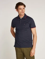 TOMMY HILFIGER Poloshirt navy / rot / weiß