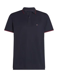 TOMMY HILFIGER Poloshirt navy / rot / weiß