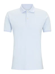 Poloshirt pastellblau