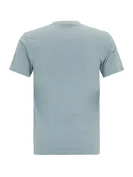 VANS T-Shirt 'CLASSIC' taubenblau/weiß