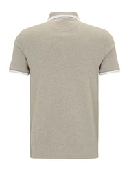 Michael Kors Shirt 'GREENWICH' graumeliert/weiß