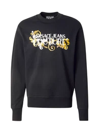 Sweatshirt dunkelgelb / schwarz / wei