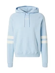 HOLLISTER Sweatshirt hellblau/weiß