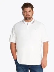 Tommy Hilfiger Poloshirt BT-PLACKET INTEREST REG POLO-B marine/rot/weiß