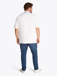 Tommy Hilfiger Poloshirt BT-PLACKET INTEREST REG POLO-B marine/rot/weiß