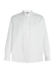 Tommy Hilfiger Big & Tall Hemd BT-FLEX POPLIN SOLID RF SHIRT-B weiß