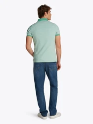 Tommy Hilfiger Poloshirt Core 1985 1985 SLIM POLO kiwi/weiß