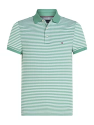 Tommy Hilfiger Poloshirt Core 1985 1985 SLIM POLO kiwi/weiß