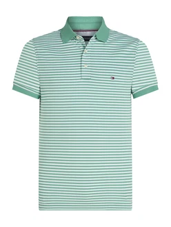 Tommy Hilfiger Poloshirt Core 1985 1985 SLIM POLO kiwi/weiß