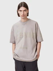 AllSaints T-Shirt 'BIGGY' sand/mokka