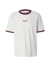 T-Shirt creme / weinrot