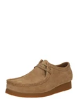 CLARKS Schnürschuh Mokassin Wallabee EVO umbra