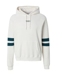 Sweatshirt creme / smaragd