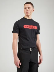 Hackett London T-Shirt rot/schwarz