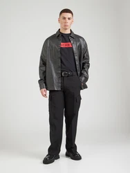 Hackett London T-Shirt rot/schwarz
