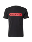 Hackett London T-Shirt rot/schwarz