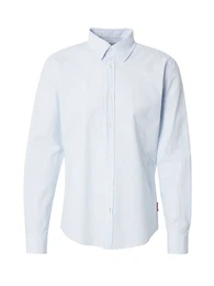 Hemd 'Hanson' hellblau / offwhite