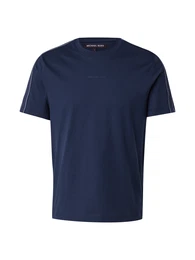 T-Shirt navy / wei
