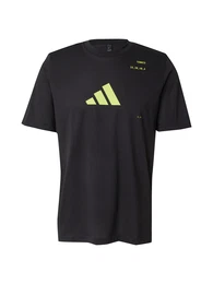 Funktionsshirt limette / schwarz
