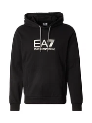 EA7 Emporio Armani Sweatshirt creme/schwarz