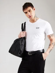 EA7 Emporio Armani T-Shirt schwarz/weiß