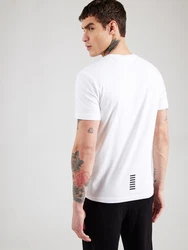 EA7 Emporio Armani T-Shirt schwarz/weiß