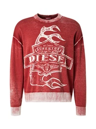 Pullover 'K-BELEZ' rot / wei